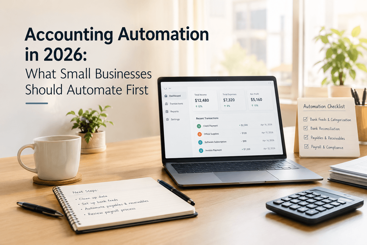 Accounting & Bookkeeping Automation